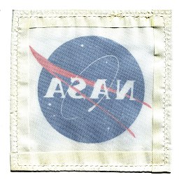 Suit prepared beta cloth patch reverse