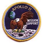 Lion Brothers 3 inch Mission Support patch