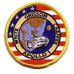 Lion Brothers plastic backed Apollo 1 patch