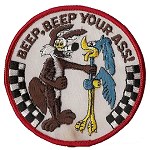 Beep Beep Your Ass patch BBYAUNK1